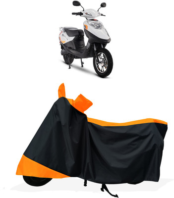 Tricway Two Wheeler Cover for Hero Electric(Electric Flash BS6, Orange)