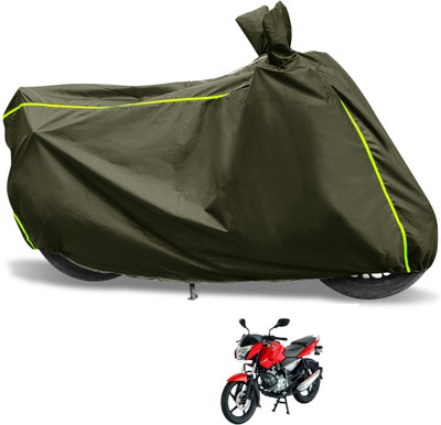 Euro Care Waterproof Two Wheeler Cover for Bajaj(Pulsar 135 LS DTS-i, Green)