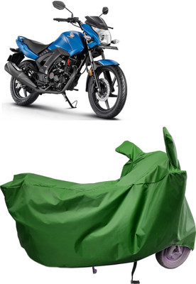 Amexride Two Wheeler Cover for Honda(CB Unicorn 160, Green)