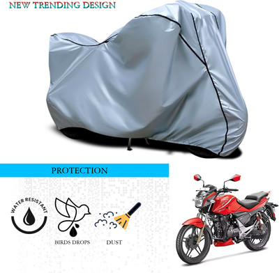 GOSHIV-car and bike accessories Waterproof Two Wheeler Cover for Hero(Xtreme Sports, Silver)