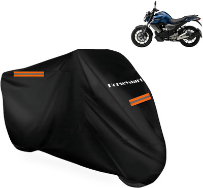Horseyaart Waterproof Two Wheeler Cover for Yamaha(FZ-Fi Version 3.0, Black)