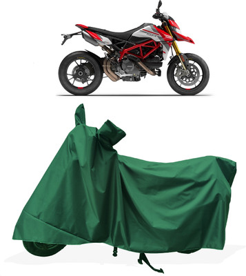 Tricway Two Wheeler Cover for Ducati(Hypermotard, Green)