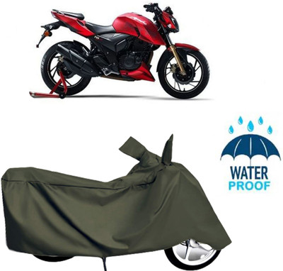 Autoinnovation Waterproof Two Wheeler Cover for TVS(Green)