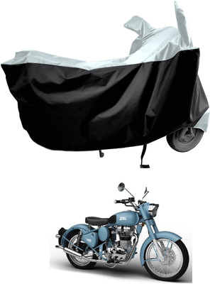 Amexride Two Wheeler Cover for Royal Enfield(Classic Squadron BS6, Multicolor)