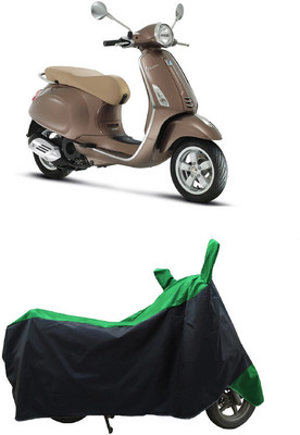Coxtor Waterproof Two Wheeler Cover for Vespa(Elegante BS6, Green)
