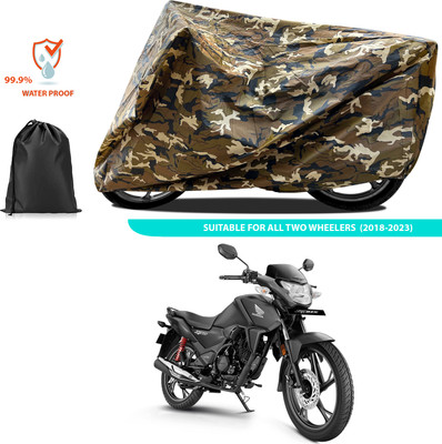 PAGORA Waterproof Two Wheeler Cover for Honda(SP 125, Yellow)