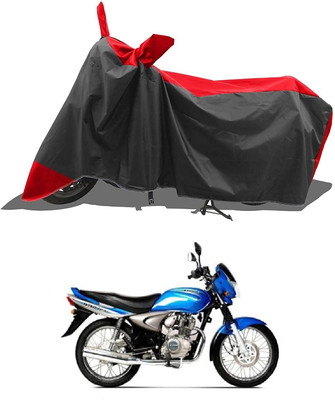 KEDIT Two Wheeler Cover for Bajaj(Wind 125, Red)