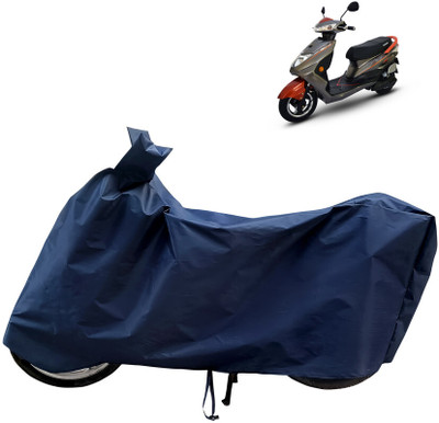 Horseyaart Waterproof Two Wheeler Cover for Okinawa(Ridge, Blue)