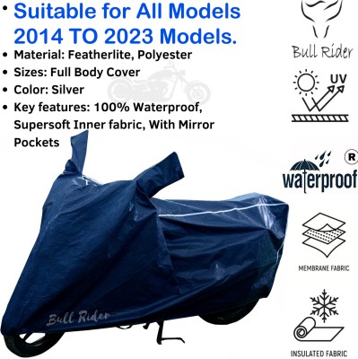 Water Proof Waterproof Two Wheeler Cover for Hero(MotoCorp Splendor iSmart, Blue)