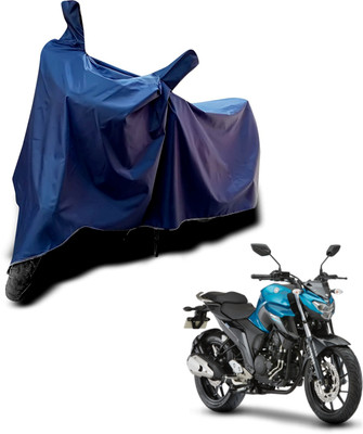 KEDIT Two Wheeler Cover for Yamaha(FZ 25, Blue)