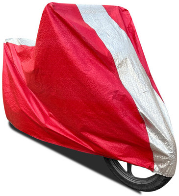 AutoGalaxy Waterproof Two Wheeler Cover for Honda(Activa 125, Silver, Red)