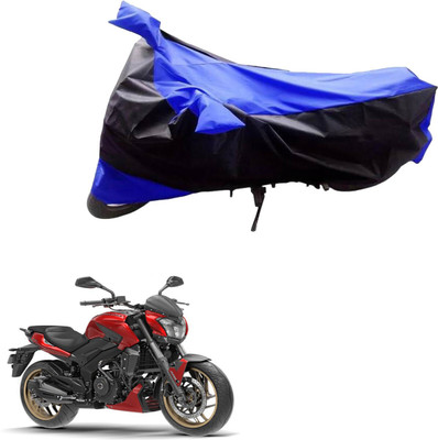 MMSSTAR Waterproof Two Wheeler Cover for Bajaj(Dominar, Black, Blue)