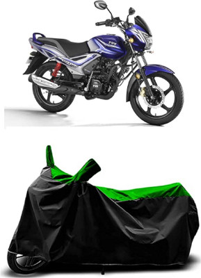 VESMEI Two Wheeler Cover for TVS(Star City BS6, Green)