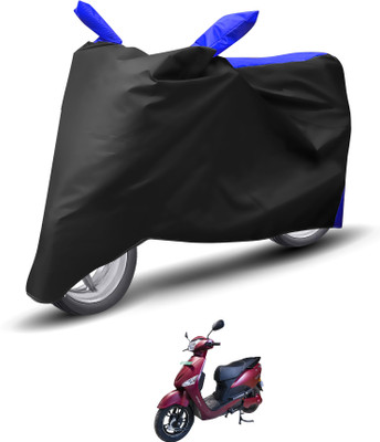 Caronix Waterproof Two Wheeler Cover for Hero(Electric Optima, Black)