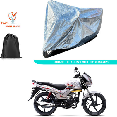 CODOKI Waterproof Two Wheeler Cover for Mahindra(Centuro NXT, Silver)