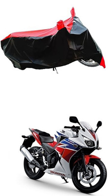 VESMEI Two Wheeler Cover for Honda(CBR300R, Red)