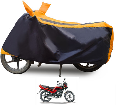 Euro Care Waterproof Two Wheeler Cover for Hero(Passion Plus, Orange)