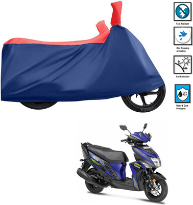 ANTHUB Waterproof Two Wheeler Cover for Yamaha(Cygnus Ray ZR BS6, Red)