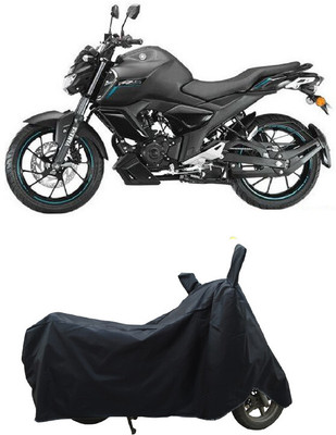 Coxtor Waterproof Two Wheeler Cover for Yamaha(FZ S V3 BS6, Black)