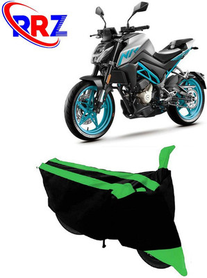 RRZ Waterproof Two Wheeler Cover for CFMoto(300NK, Black, Green)