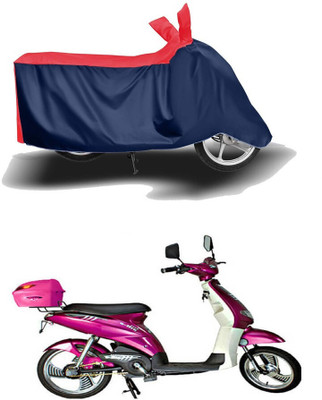DeepShakshi AUTOMOTIVE Waterproof Two Wheeler Cover for Avon(E Lite, Red, Blue)