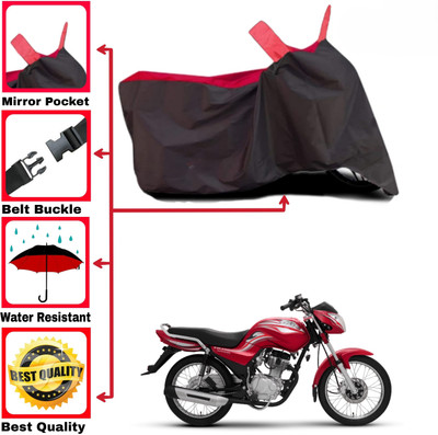 DeepShakshi AUTOMOTIVE Two Wheeler Cover for TVS(Centra, Red, Black)