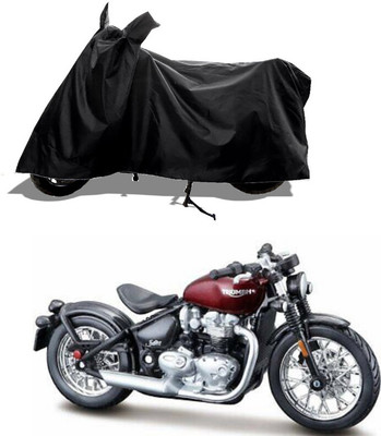 GROFATIK Two Wheeler Cover for Triumph(Bonneville Bobber, Black)