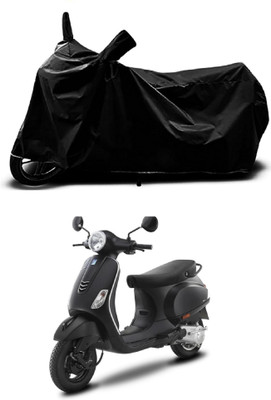VESMEI Two Wheeler Cover for Vespa(Notte 125, Black)