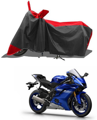 PAGORA Waterproof Two Wheeler Cover for Yamaha(YZF R25, Red, Black)