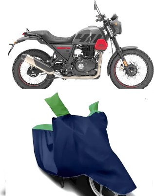 BbcMart Waterproof Two Wheeler Cover for Royal Enfield(Bullet, Green)