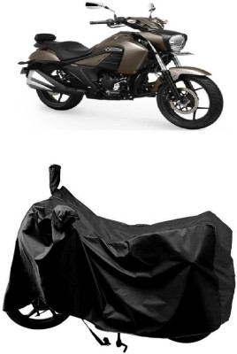 AutoKick Two Wheeler Cover for Suzuki(Intruder 250 BS6, Black)