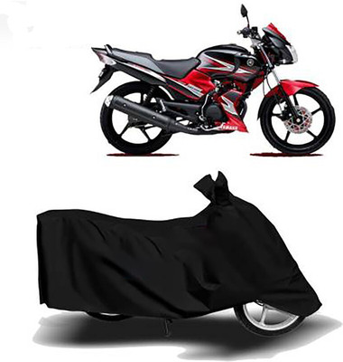 MMSSTAR Waterproof Two Wheeler Cover for Yamaha(SS 125, Black)