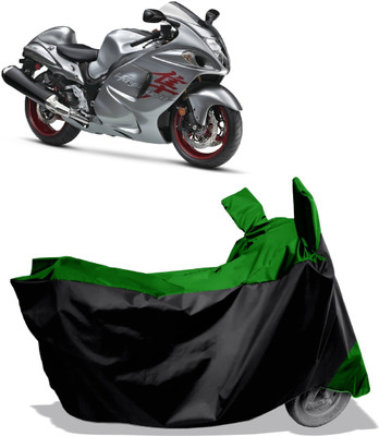 Amexride Two Wheeler Cover for Suzuki(GSX R1300 Hayabusa, Multicolor)