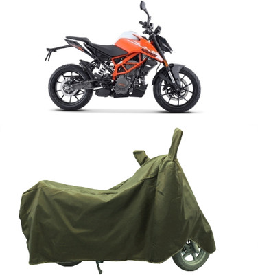 Coxtor Waterproof Two Wheeler Cover for KTM(125 Duke BS6, Gold)