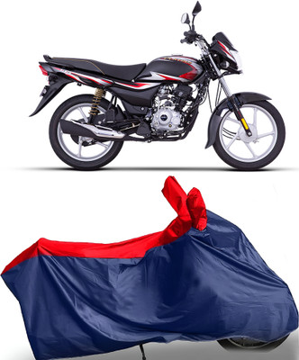 BbcMart Waterproof Two Wheeler Cover for Bajaj(Platina 100, Red)
