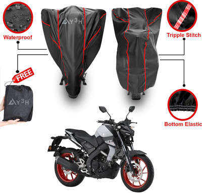 Y3H Waterproof Two Wheeler Cover for Yamaha(MT 15, Grey)