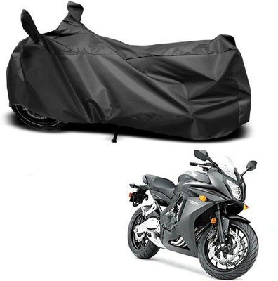 DeepShakshi AUTOMOTIVE Waterproof Two Wheeler Cover for Honda(CBR 600 RR, Black)