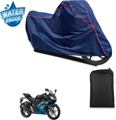 PAGORA Waterproof Two Wheeler Cover for Yamaha(YZF R15 Ver 2.0, Blue)