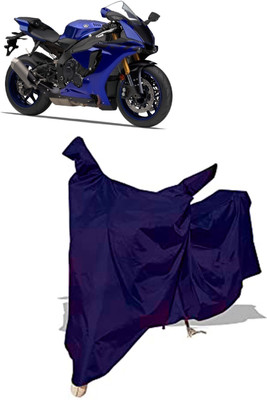 Amexride Two Wheeler Cover for Yamaha(YZF R1M BS6, Blue)