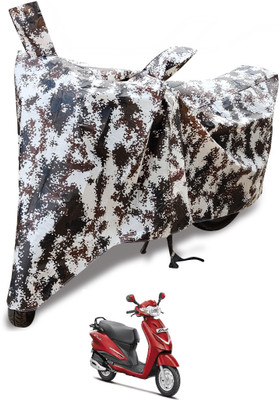 Auto Hub Waterproof Two Wheeler Cover for Hero(Duet, Multicolor)