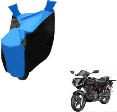 Mdstar Waterproof Two Wheeler Cover for Hero(Karizma, Black, Blue)