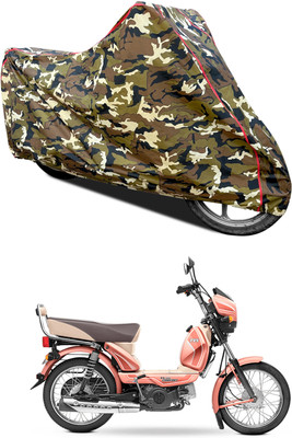 PAGORA Waterproof Two Wheeler Cover for TVS(XL 100, Yellow)