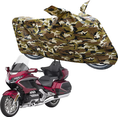RiderShine Waterproof Two Wheeler Cover for Honda(Gold Wing GL1800, Multicolor)