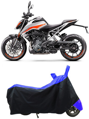 Coxtor Waterproof Two Wheeler Cover for KTM(Duke 390, Blue)