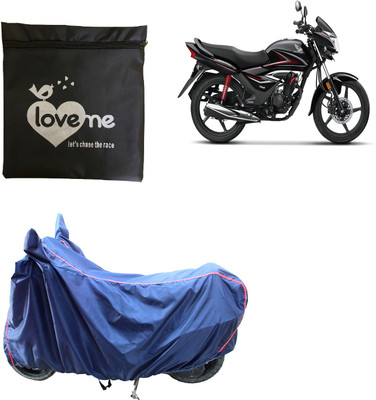 Love Me Waterproof Two Wheeler Cover for Honda(CB Shine, Blue)