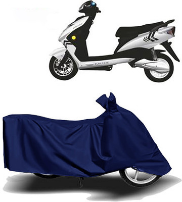 starmick Waterproof Two Wheeler Cover for Kinetic(Zing, Blue)