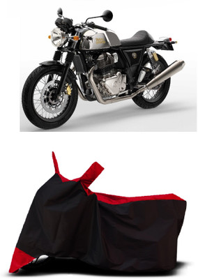 VESMEI Two Wheeler Cover for Royal Enfield(Continental GT, Red)