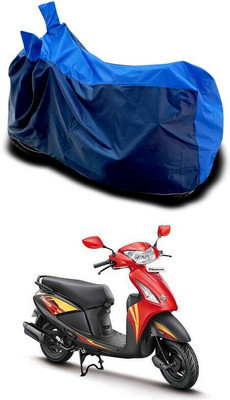 Mdstar Waterproof Two Wheeler Cover for Hero(Pleasure, Blue)