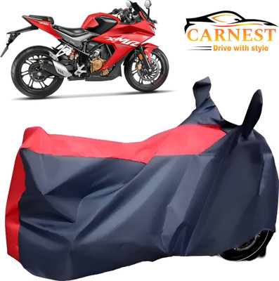 CARNEST Two Wheeler Cover for Hero(Karizma ZMR, Red, Blue)