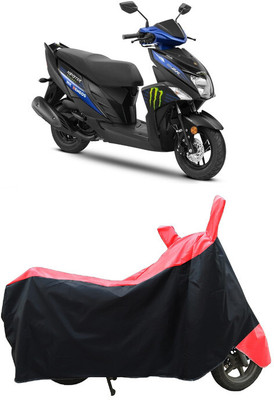 Coxtor Waterproof Two Wheeler Cover for Yamaha(Ray ZR BS6, Red)